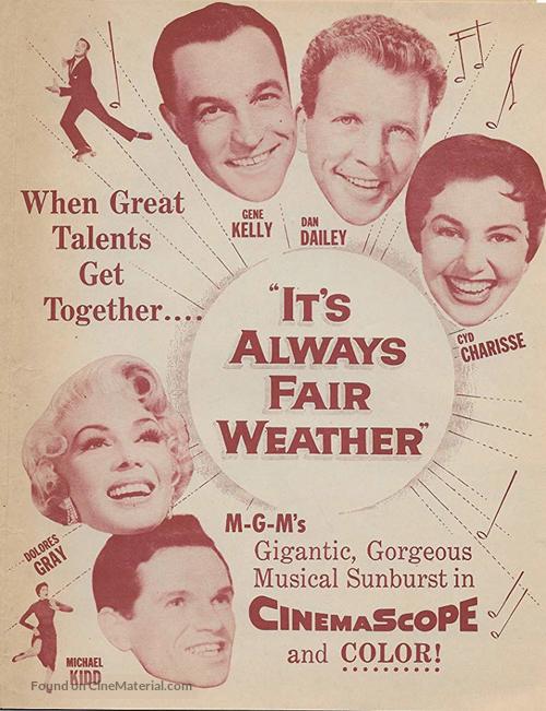 It&#039;s Always Fair Weather - Movie Poster