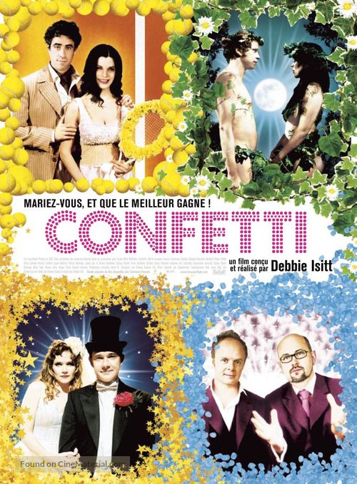 Confetti - French Movie Poster