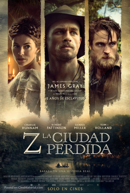 The Lost City of Z - Argentinian Movie Poster