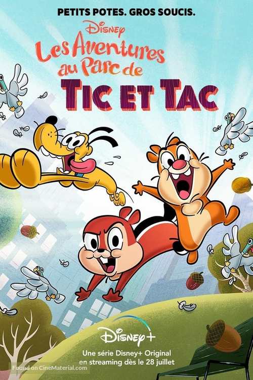 &quot;Chip &#039;N&#039; Dale: Park Life&quot; - French Movie Poster