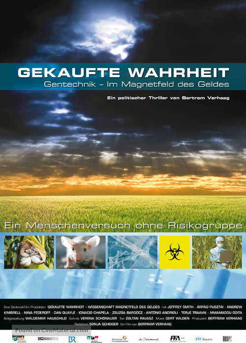 Gekaufte Wahrheit - Gentechnik im Magnetfeld des Geldes - German Movie Poster