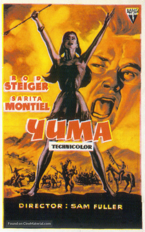 Run of the Arrow - Spanish Movie Poster