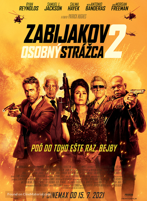 The Hitman&#039;s Wife&#039;s Bodyguard - Slovak Movie Poster