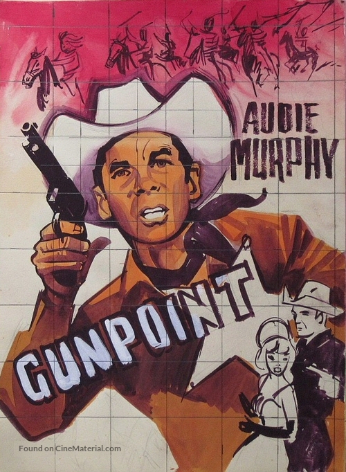 Gunpoint - Danish Movie Poster