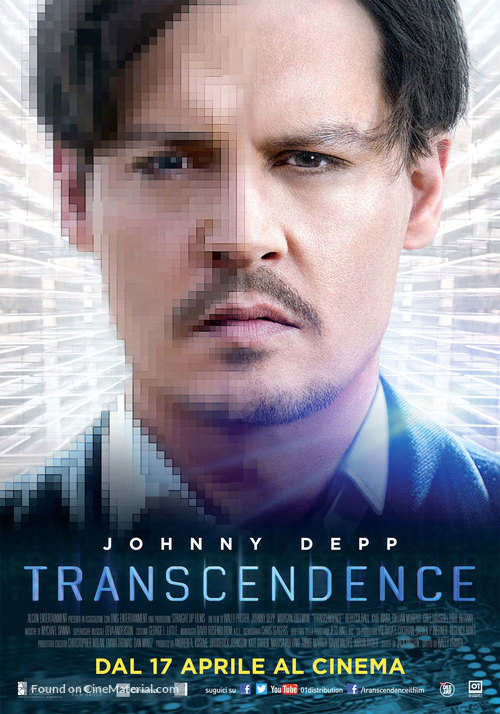 Transcendence - Italian Movie Poster