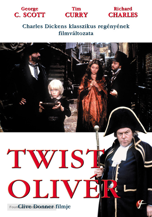Oliver Twist - Hungarian DVD movie cover
