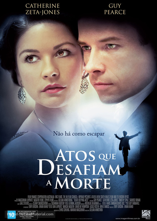 Death Defying Acts - Brazilian Movie Poster