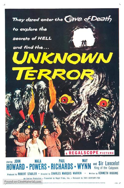 The Unknown Terror - Movie Poster