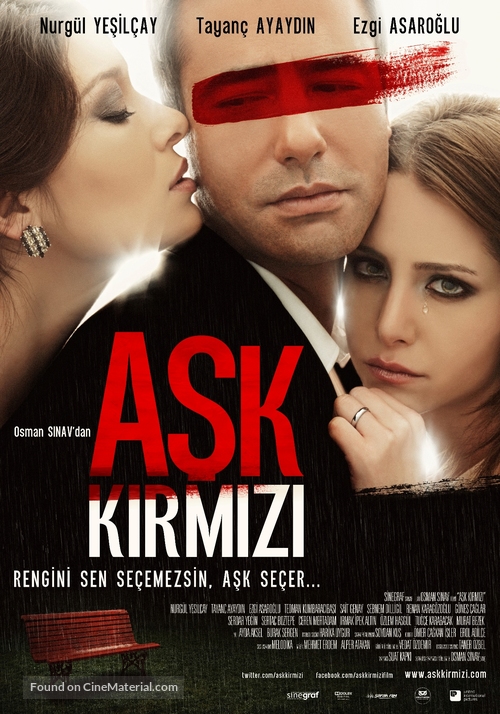 Ask Kirmizi - Turkish Movie Poster