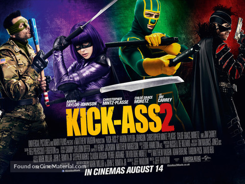 Kick-Ass 2 - British Movie Poster