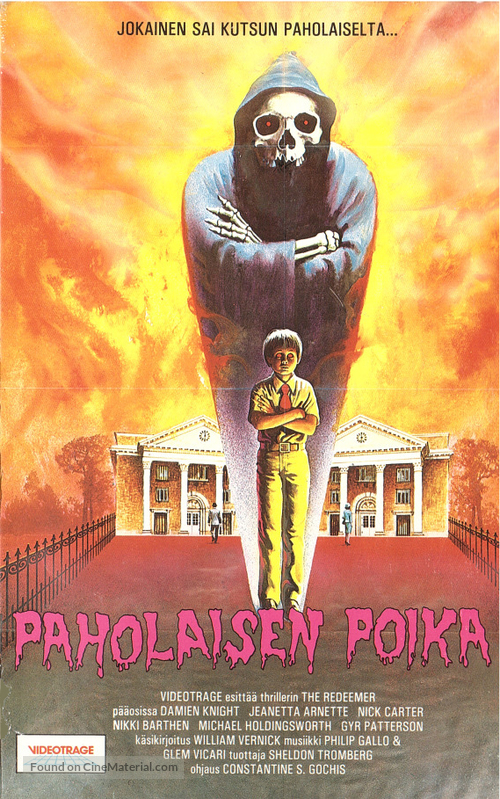 The Redeemer: Son of Satan! - Finnish VHS movie cover