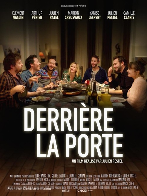 Derri&egrave;re la porte - French Movie Poster