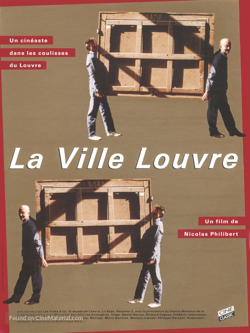 La ville Louvre - French Movie Poster