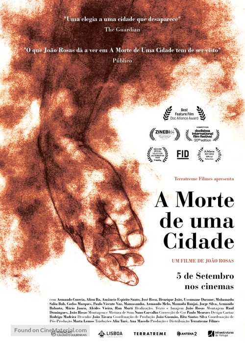 A Morte de uma Cidade - Portuguese Movie Poster