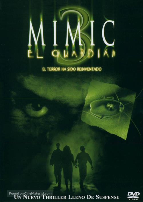 Mimic: Sentinel - Spanish DVD movie cover