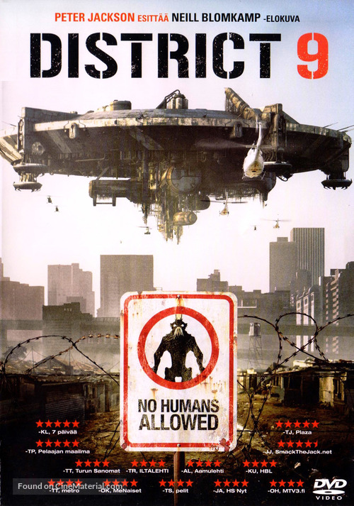 District 9 - Finnish Movie Cover