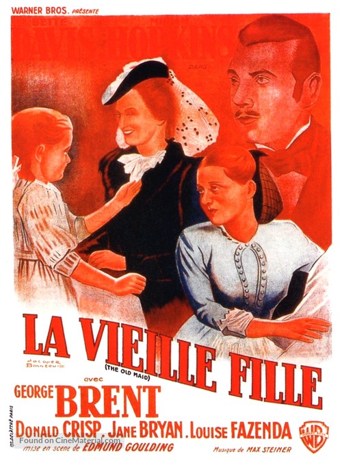 The Old Maid - French Movie Poster