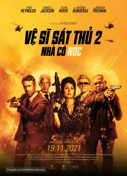 The Hitman&#039;s Wife&#039;s Bodyguard - Vietnamese Movie Poster