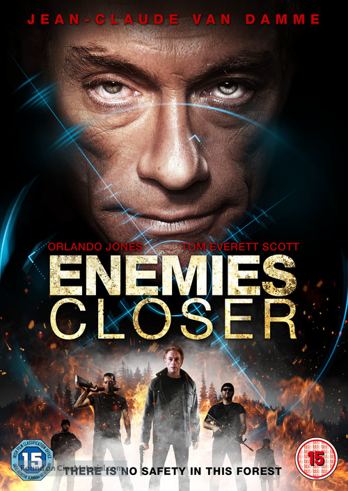 Enemies Closer - British DVD movie cover