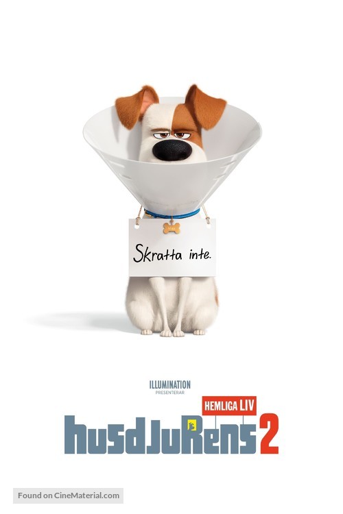 The Secret Life of Pets 2 - Swedish Movie Cover