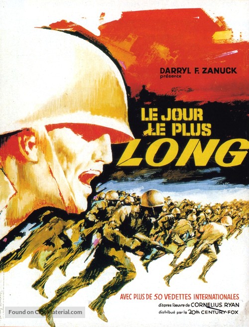 The Longest Day - French Movie Poster