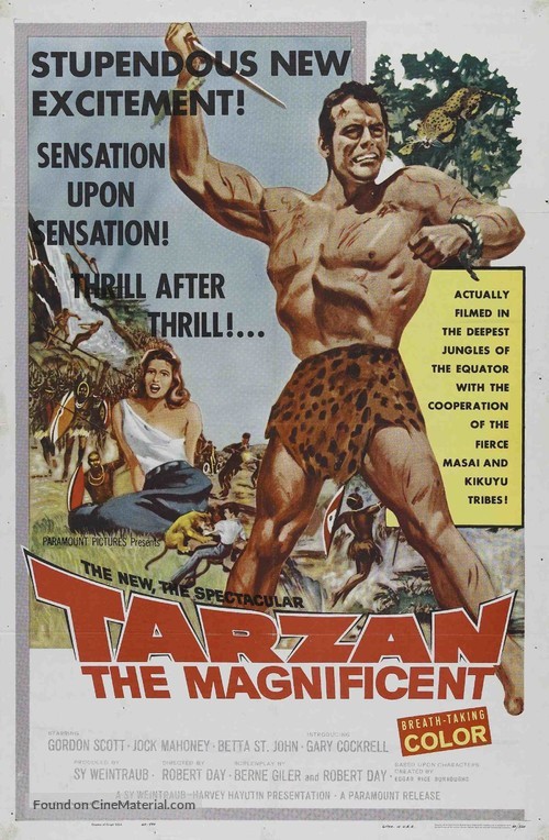Tarzan the Magnificent - Movie Poster