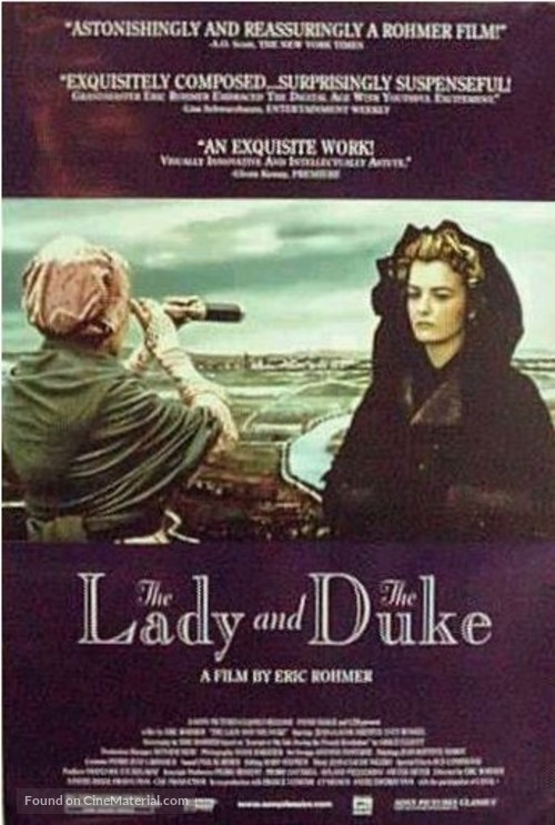 Anglaise et le duc, L&#039; - Movie Poster