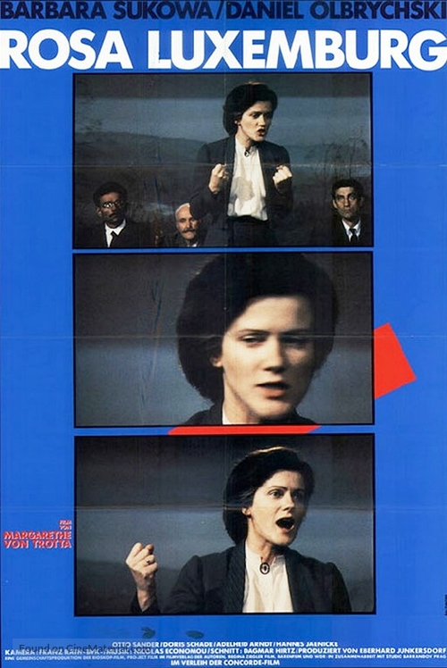Rosa Luxemburg - German Movie Poster