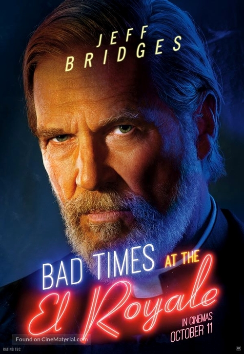 Bad Times at the El Royale - New Zealand Movie Poster