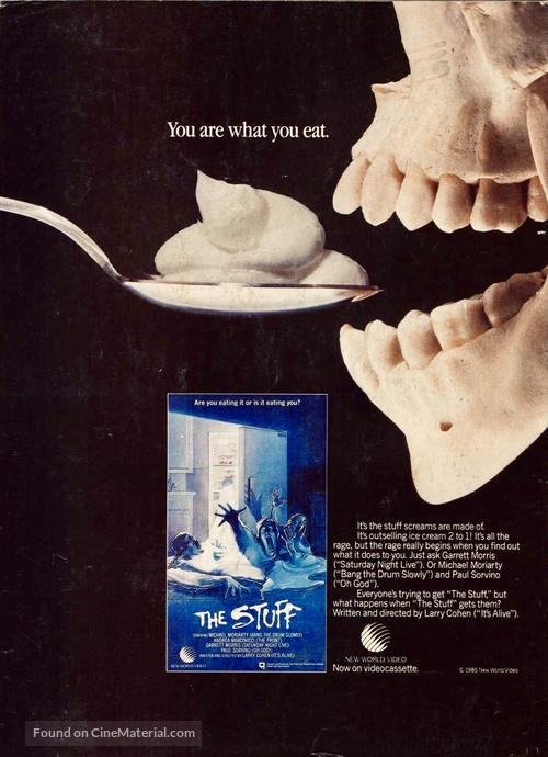 The Stuff - poster
