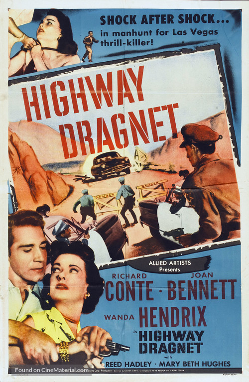 Highway Dragnet - Movie Poster