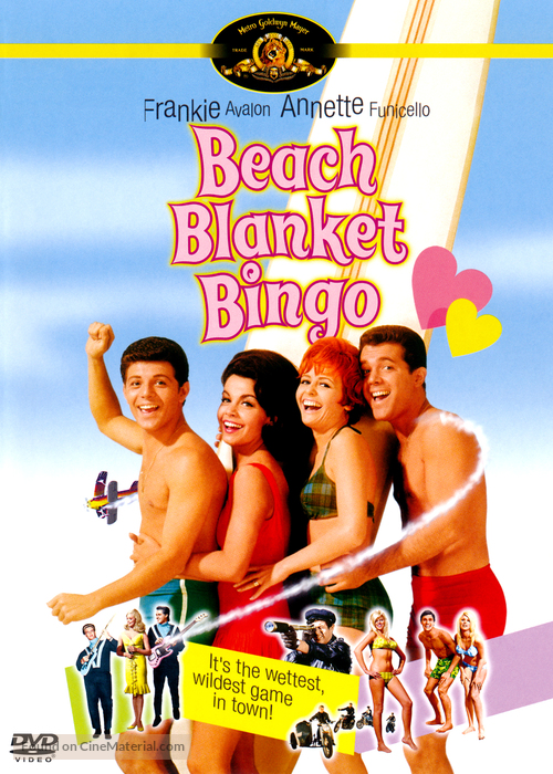 Beach Blanket Bingo - DVD movie cover
