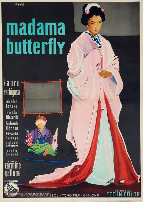 Madama Butterfly - Italian Movie Poster