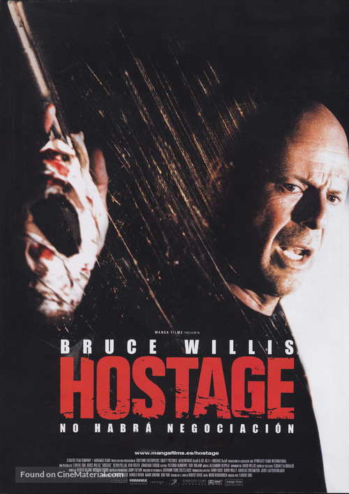 Hostage - Spanish Movie Poster