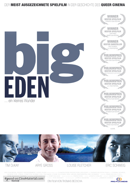 Big Eden - German Movie Poster