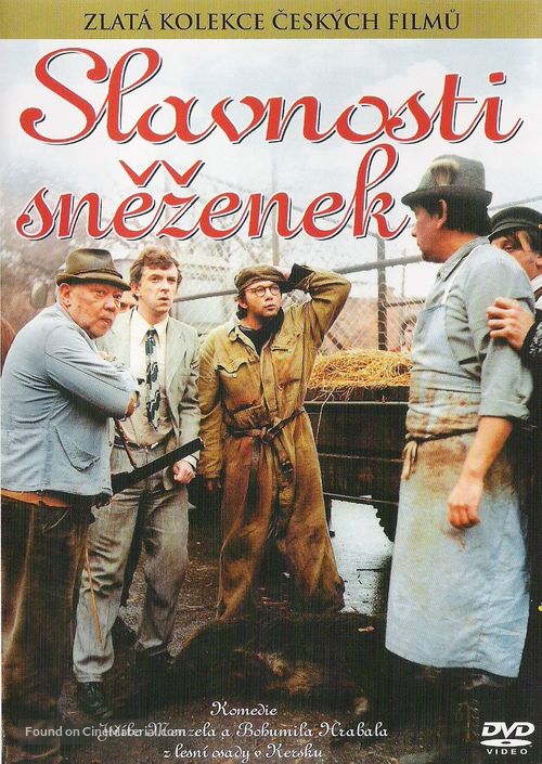 Slavnosti snezenek - Czech DVD movie cover
