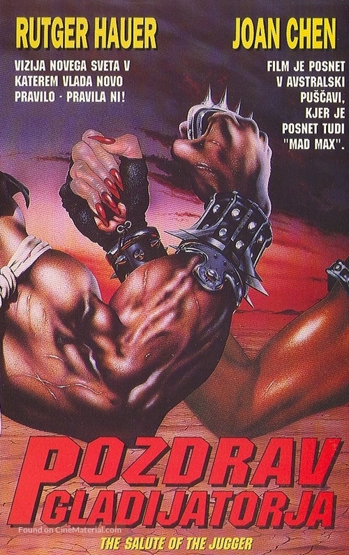 The Blood of Heroes - Slovenian VHS movie cover