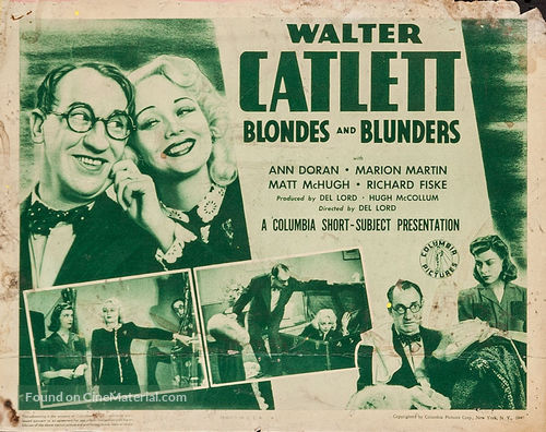 Blondes and Blunders - Movie Poster