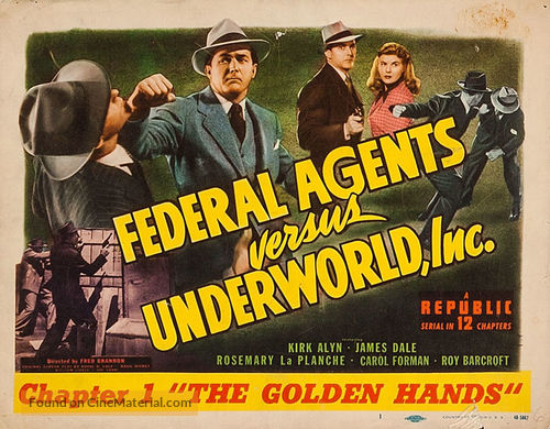 Federal Agents vs. Underworld, Inc. - Movie Poster