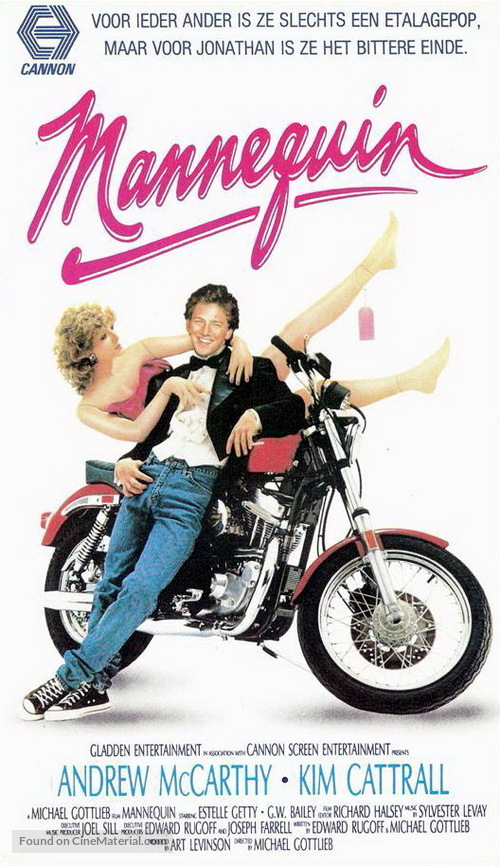 Mannequin - Dutch VHS movie cover