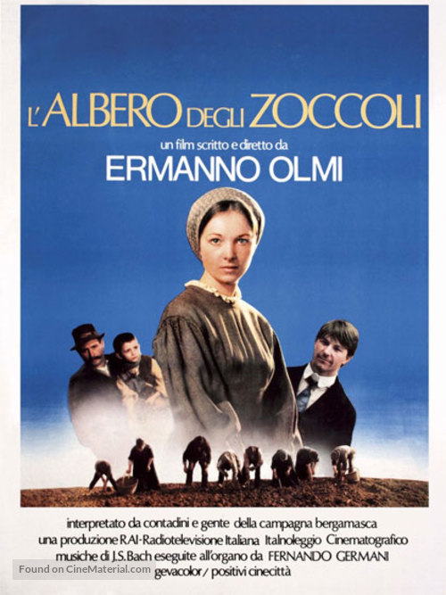L&#039;albero degli zoccoli - Italian Movie Poster