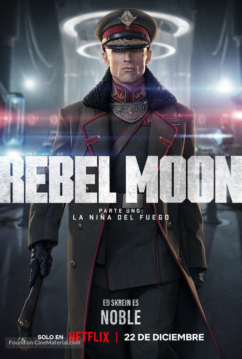 Rebel Moon - Spanish Movie Poster