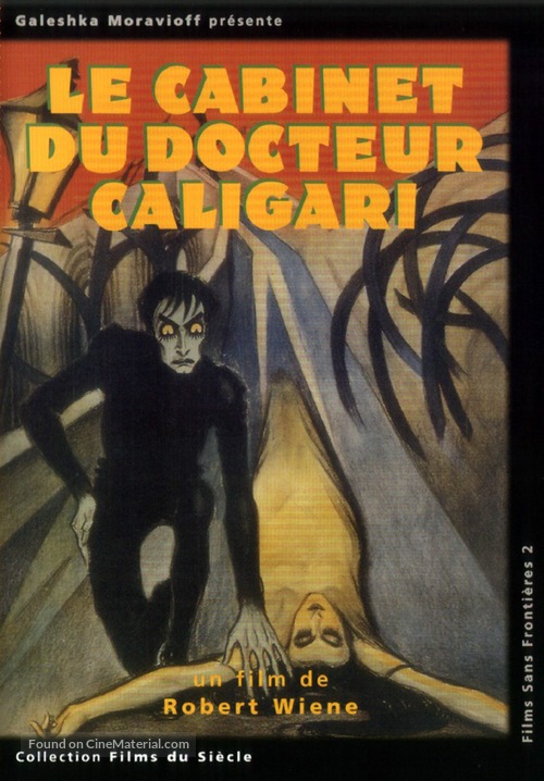 Das Cabinet des Dr. Caligari. - French DVD movie cover