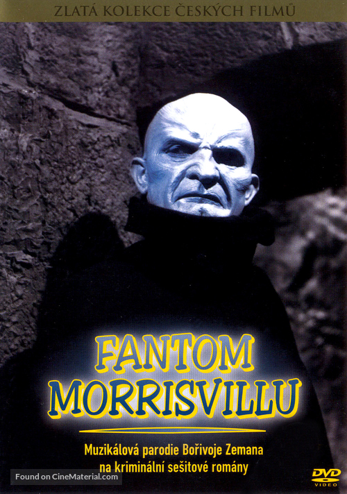 Fantom Morrisvillu - Czech DVD movie cover