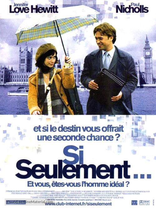If Only - French Movie Poster