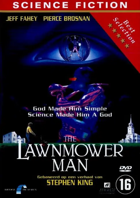 The Lawnmower Man - Dutch DVD movie cover