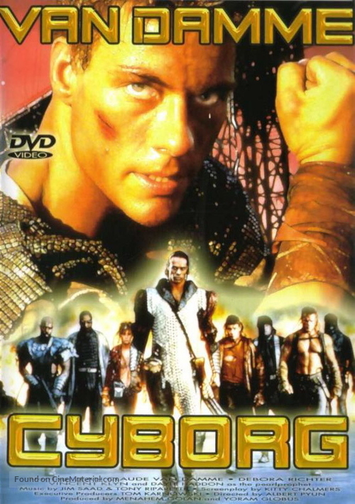 Cyborg - German DVD movie cover