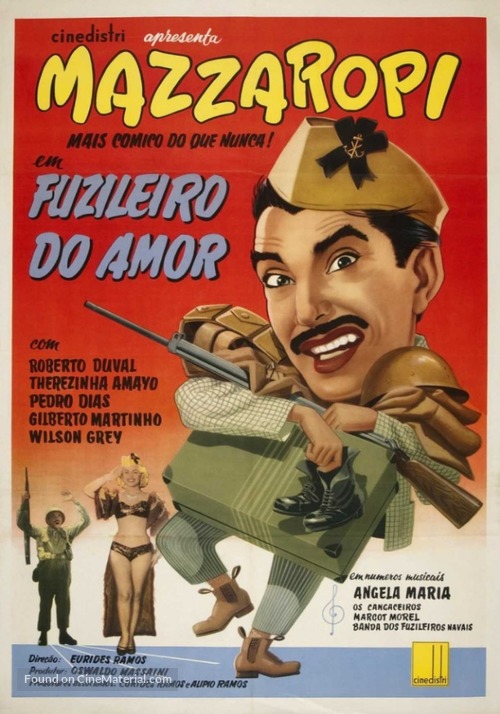 Fuzileiro do Amor - Brazilian Movie Poster