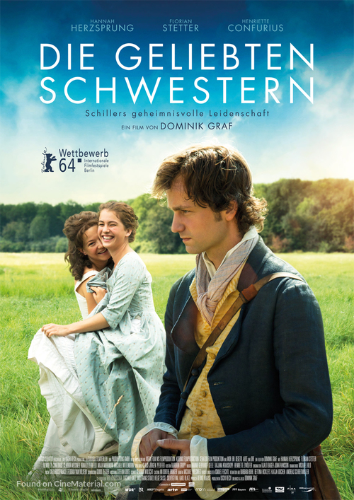 Die geliebten Schwestern - German Movie Poster