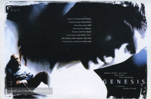 Genesis - Spanish Movie Poster
